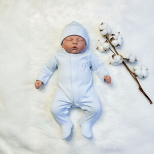 Baby Blue Newborn Outfit – Personalized Coming Home Set