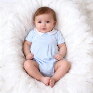 Baby blue collard  bubble